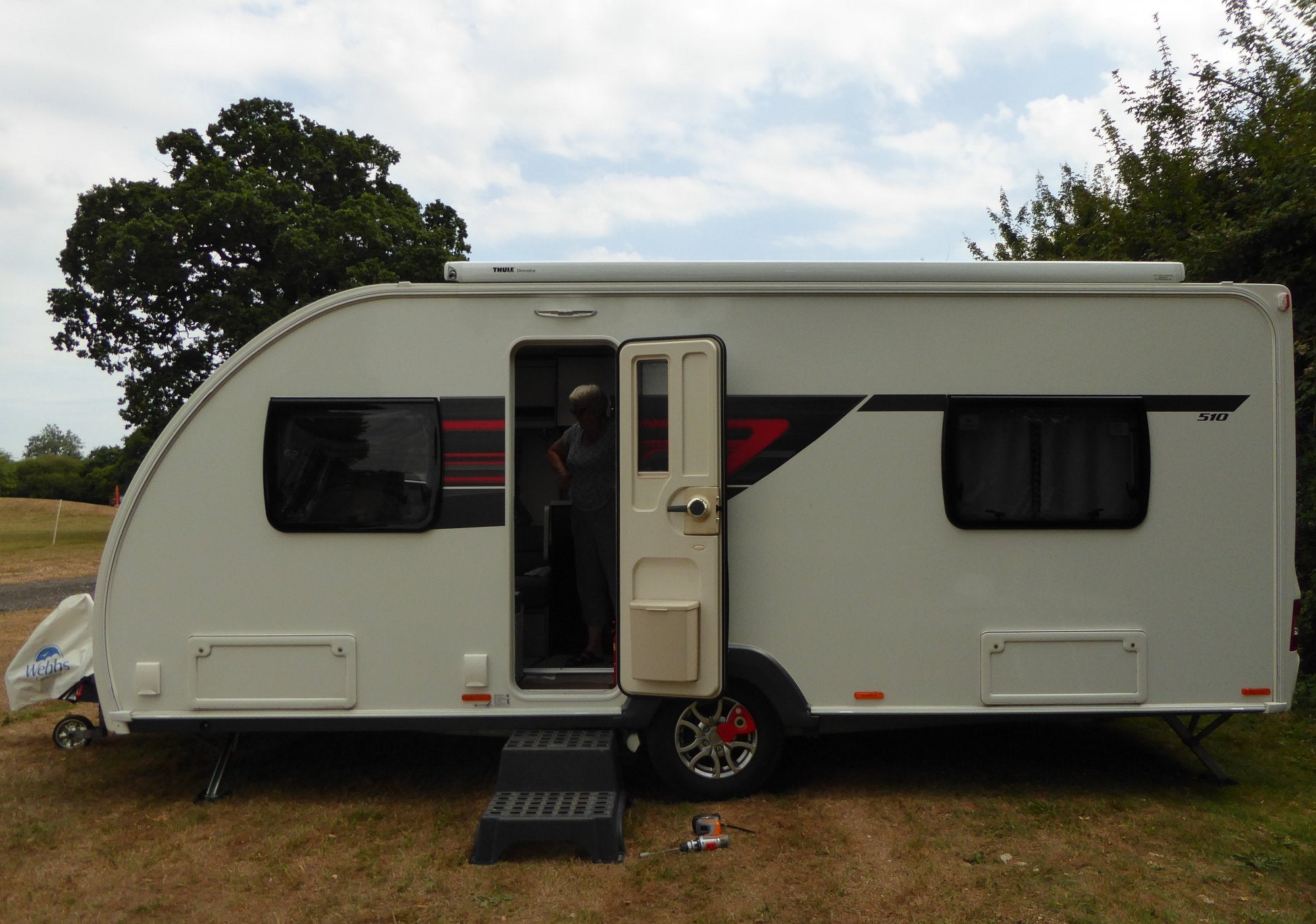 Wind out sun canopy for a caravan Awnings Caravan Talk