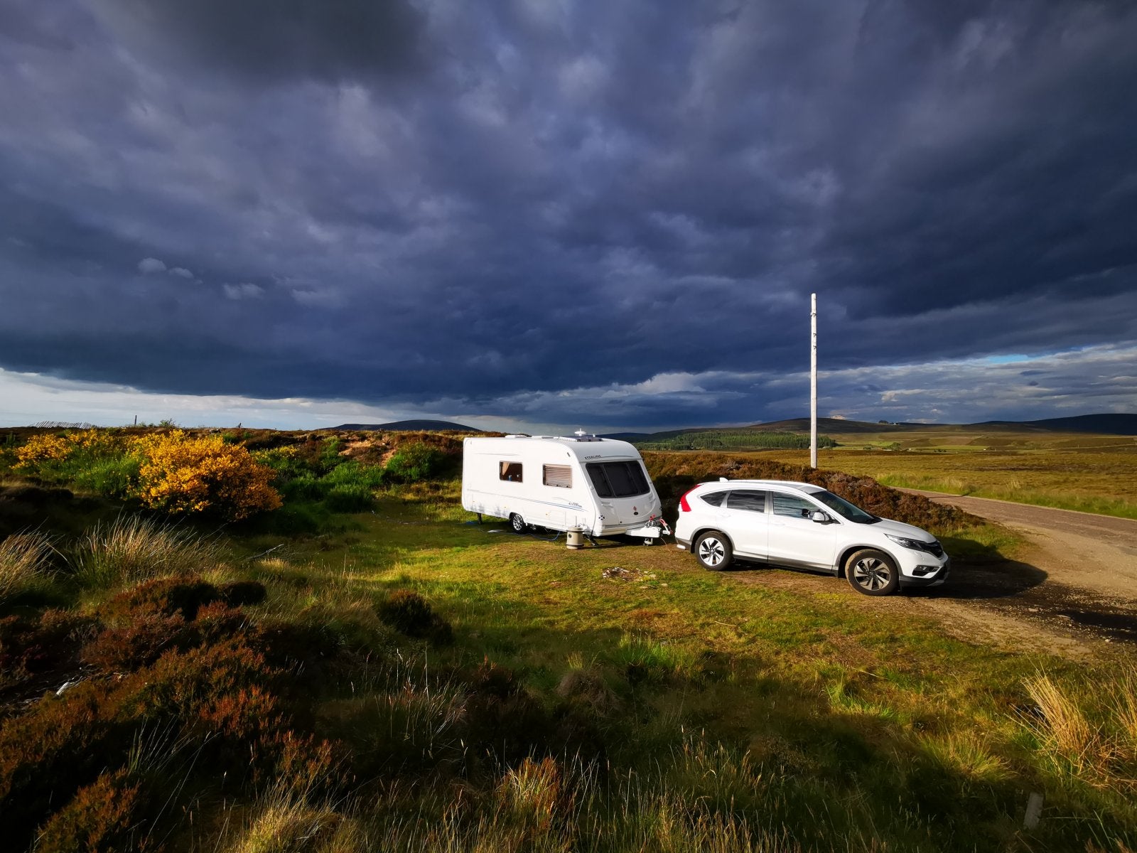 Wild Camping At Lochindorb Caravan Talk