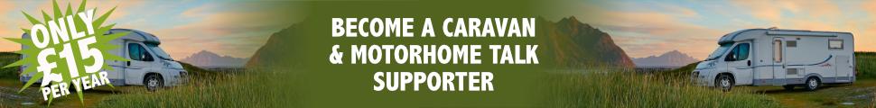 Become a caravan and motorhome talk supporter